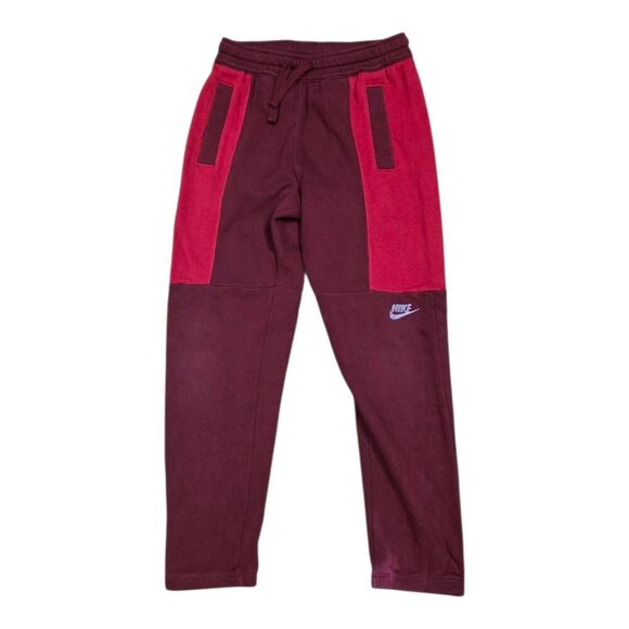 Nike Boy's Burgundy Sweatpants M - Picture 1 of 4